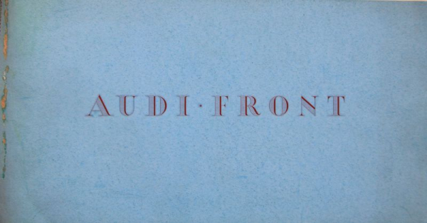 Audi Front Modelprogram 1939 Carbrochure (4930)